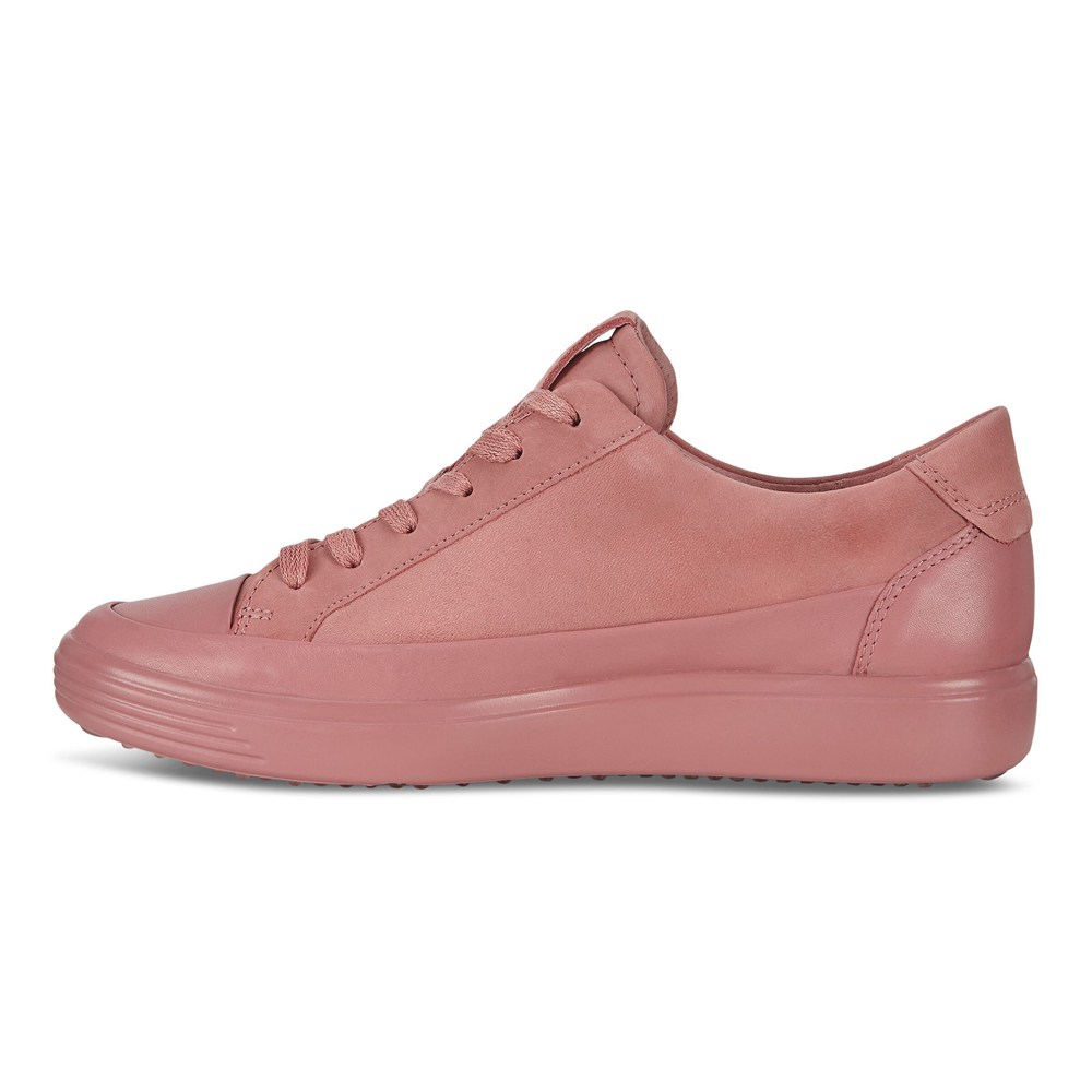 ECCO Womens Sneakers Pink - Soft 7 - RGE-384620